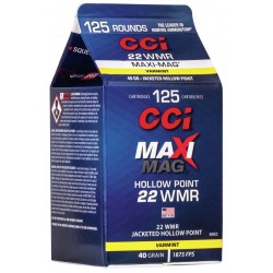 CCI .22 WMR Maxi Mag HP 