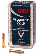 CCI .22 LR Velocitor 